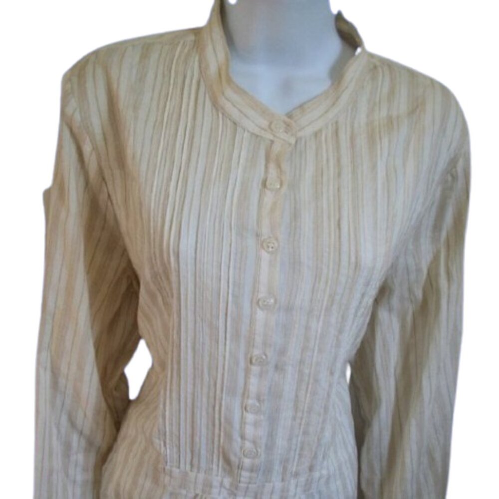 Additionelle Beige Blouse Size 16